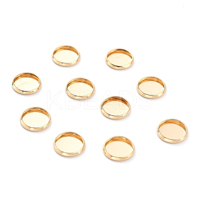 304 Stainless Steel Cabochon Settings STAS-Y001-12C-G-1