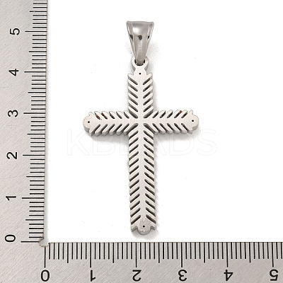 304 Stainless Steel Pendants STAS-D110-19AS-1