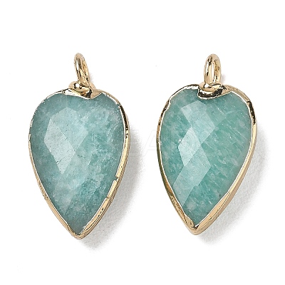 Natural Amazonite Pendants G-G012-13G-09-1