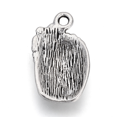 Tibetan Style Alloy Pendants TIBE-S309-46AS-RS-1
