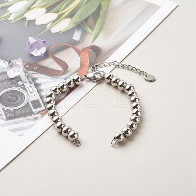 Tarnish Resistant 202 Stainless Steel Bracelet Making Findings AJEW-JB01072-1