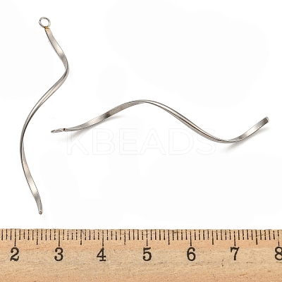 Non-Tarnish 304 Stainless Steel Pendants STAS-F230-04P-B-1