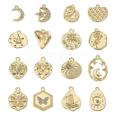 32pcs 16 style Alloy Pendants FIND-TA0001-73-1
