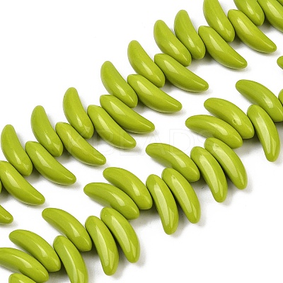Czech Pressed Glass Beads GLAA-I061-25-1