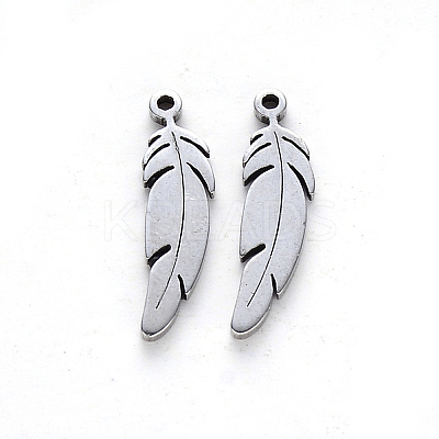 Tarnish Resistant 201 Stainless Steel Pendants LS-X-STAS-N092-13-1