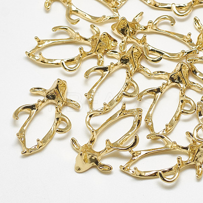 Brass Rhinestone Setting Findings KK-S347-140-1