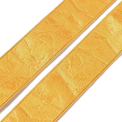 Imitation Leather Polyester Ribbon DIY-R050-02B-1