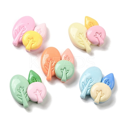 Opaque Resin Cabochons RESI-Q228-05-1