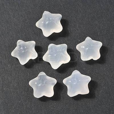 Natural White Chalcedony Beads G-P577-02-1