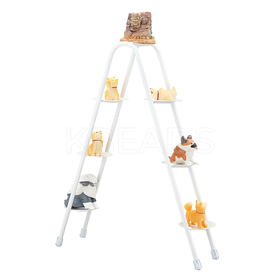 Iron Ladder Action Figure Display Stands ODIS-WH0025-94B-1