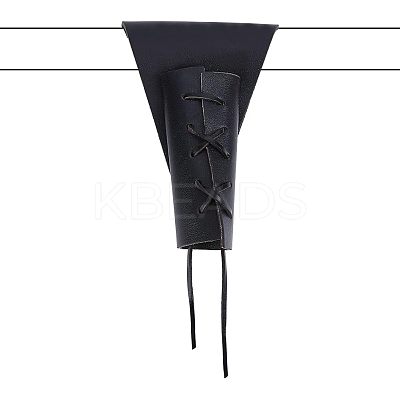 PU Leather Waist Sheath AJEW-WH0299-29B-1