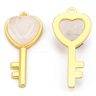 Natural Quartz Crystal Pendants G-N326-158-19-1