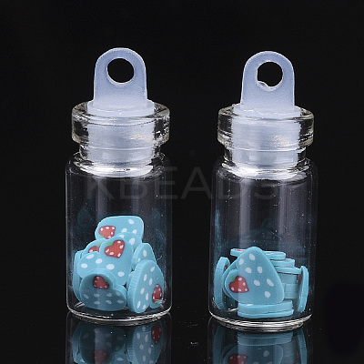 Handmade Polymer Clay Nail Art Decoration Accessories MRMJ-S046-007J-1