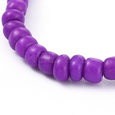 Glass Seed Beads Stretch Bracelets BJEW-JB06291-05-1