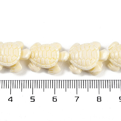 Synthetic Coral Carved Beads Strands CORA-L020-E-06-1