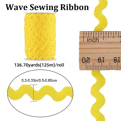 Wave Bending Fringe Trim OCOR-GF0004-42B-02-1