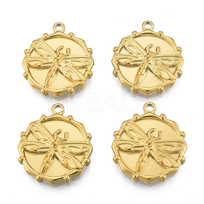Ion Plating(IP) 304 Stainless Steel Pendants STAS-N098-207LG-1