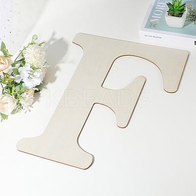 Letter Unfinished MDF Sheets WOOD-WH20012-008F-1