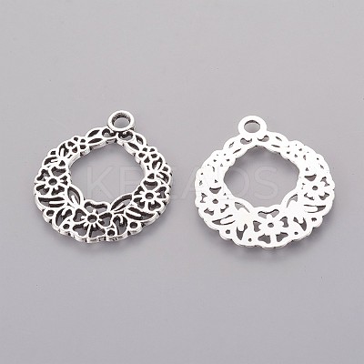 Tibetan Style Alloy Pendants LF9866Y-NF-1
