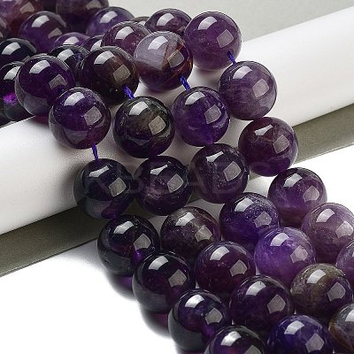 Natural Amethyst Beads Strands G-C152-01B-1