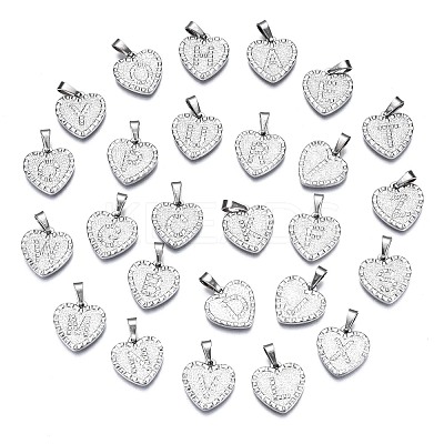 Non-Tarnish 304 Stainless Steel Pendants STAS-S119-011-01-1