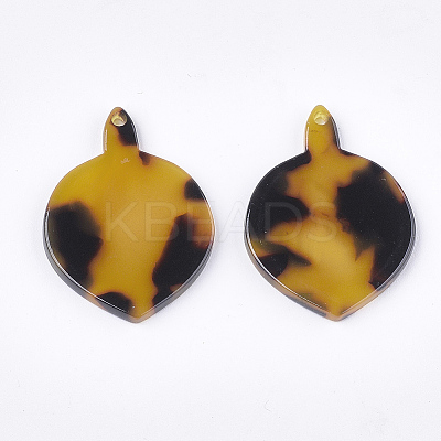 Cellulose Acetate(Resin) Pendants KY-T011-03A-03-1
