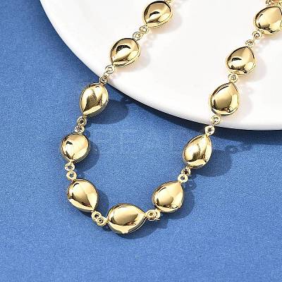 304 Stainless Steel Link Chain Necklaces NJEW-U023-04C-G-1