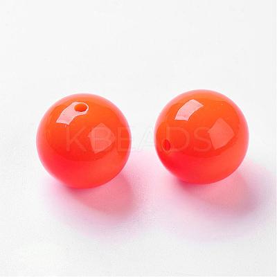 Neon Acrylic Beads LACR-20mm-4-1