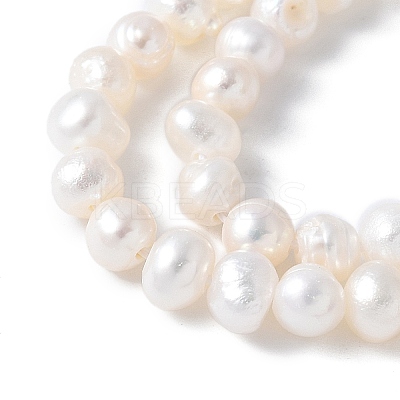 Natural Cultured Freshwater Pearl Beads Strands PEAR-I007-07N-05A-1