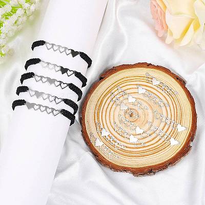 10Pcs Stainless Steel Connector Charms STAS-SZ0003-16C-1