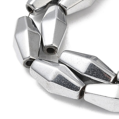 Electroplate Synthetic Magnetic Hematite Beads Strands G-E602-05D-1