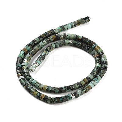 Natural African Turquoise(Jasper) Beads Strands X-G-A220-B03-01-1