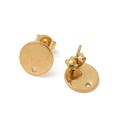 304 Stainless Steel Stud Earring Finding STAS-V015-26A-G-1