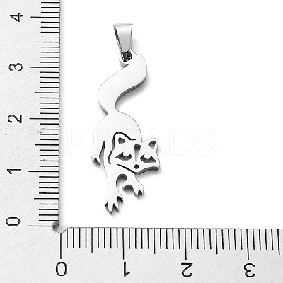 Non-Tarnish 304 Stainless Steel Pendants STAS-D036-12P-1