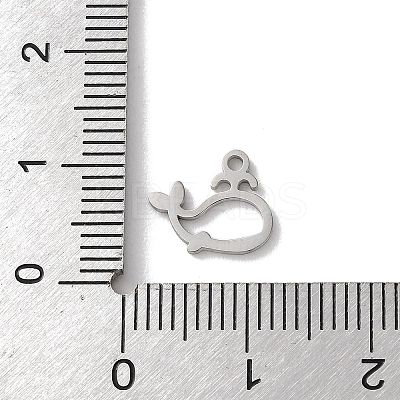 304 Stainless Steel Pendants STAS-L292-01P-1