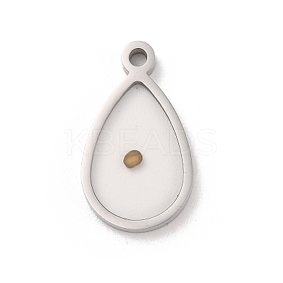 Non-Tarnish 304 Stainless Steel Pendants LS-STAS-R222-04P-1