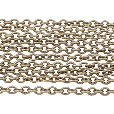 5M Soldered Brass Cable Chains CHC-PH0001-05AB-FF-1