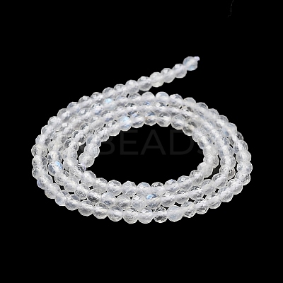 Natural Rainbow Moonstone Beads Strands X-G-J400-E12-01-1