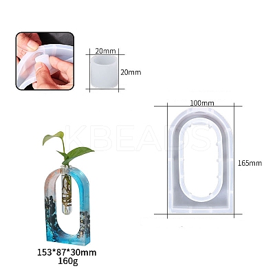 DIY Hydroponic Flower Holder Silicone Molds PW-WG33504-02-1
