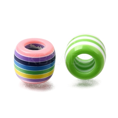 Opaque Resin European Beads RE-CBA0A57-06-1