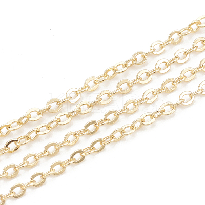 3.28 Feet Brass Cable Chains X-CHC-N015-11G-1
