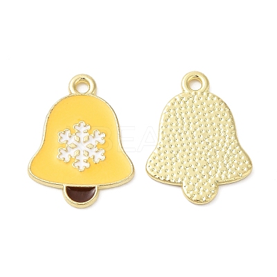 Christmas Alloy Enamel Pendants ENAM-D050-13H-01G-1