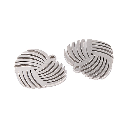 Non-Tarnish 5Pcs 201 Stainless Steel Pendants LS-STAS-M056-02A-P-1