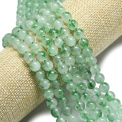 Natural Malaysia Jade Beads Strands G-L645-C01-8mm-14-1