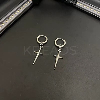 304 Stainless Steel Hoop Earrings FS-WGDD6AD-01-1