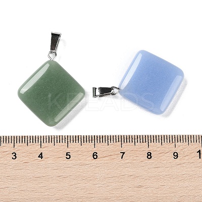 Synthetic Noctilucent Stone/Luminous Stone Pendants G-Z054-06C-1