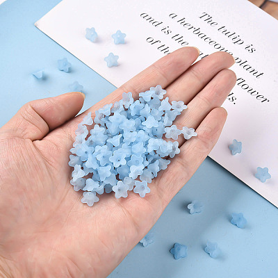 Transparent Acrylic Beads PL554-12-1