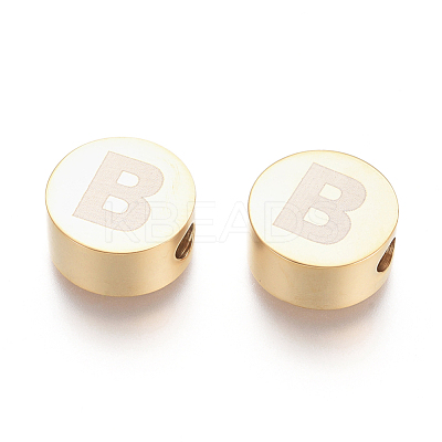 304 Stainless Steel Beads STAS-I126-02G-B-1
