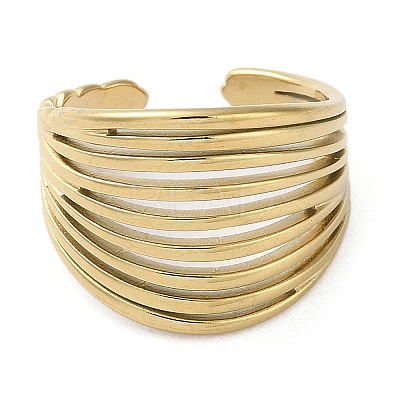 304 Stainless Steel Finger Rings RJEW-C075-02G-1