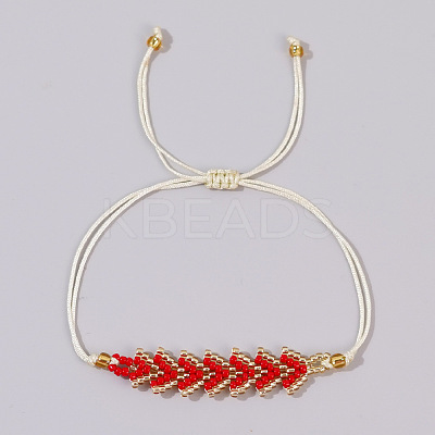 Bohemian Style Handmade Rainbow Arrow Bracelet for Women CK5795-2-1